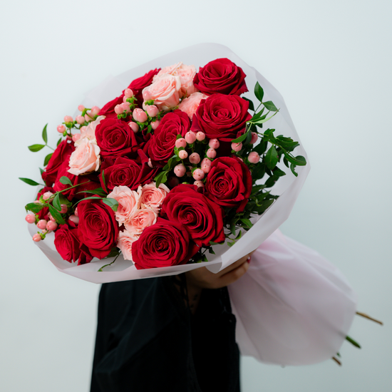 Luxury Berry Bliss flower bouquet for flower shop JLT