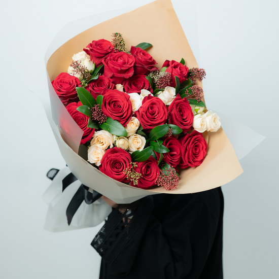 Ruby Glow flower bouquet perfect for special occasions in JLT