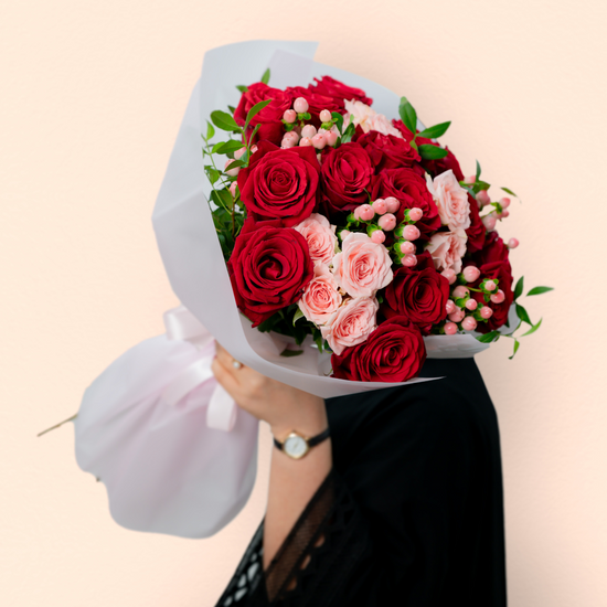 Berry Bliss bouquet with premium flower shop in Dubai