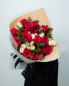 Ruby Glow flower bouquet with red flowers available in JLT